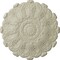 Ekena Millwork Durham Ceiling Medallion (Fits Canopies up to 4 1/4"), Hand-Painted Clear Yellow, 31"OD x 1 1/2"P CM31DUCYF - alternate 1